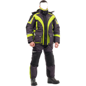 Костюм поплавок Novatex Флагман (таслан, темно-серый) GRAYLING, р-р 60-62, рост 170-176