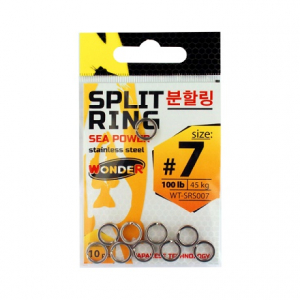 Заводные кольца Wonder №7 (100lb)