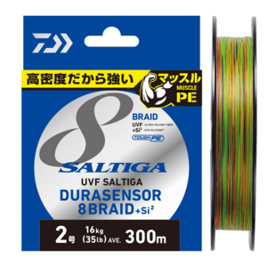 Плетеный шнур Daiwa UVF Saltiga Dura Sensor X8+Si2 300м #4