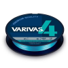 Плетеный шнур Varivas 4 Water Blue #0.8 150м